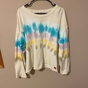 Tie Dye french terry sweatshirt